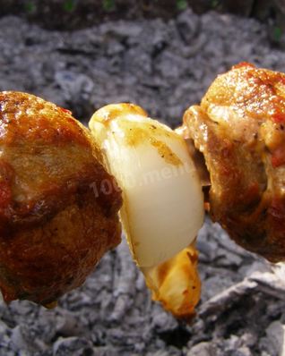 Шампиньоны на костре