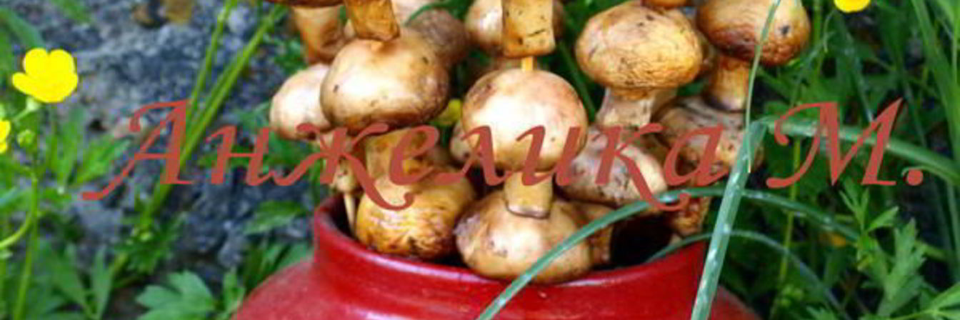 Шампиньоны на шпажках на мангале