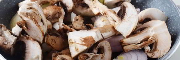 шампиньоны в карри соусе