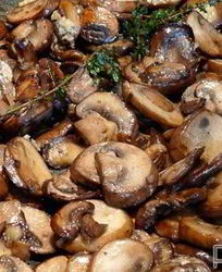 Шампиньоны жареные