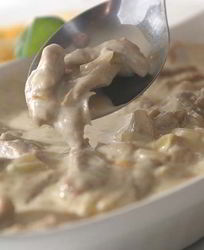 Тушеные сморчки