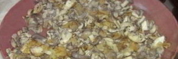 вешенки с картошкой в духовке