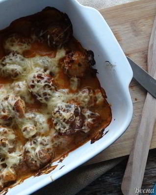 Запеченные грибочки