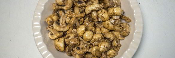 запеченные шампиньоны с сыром