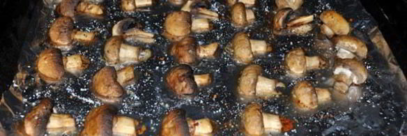 запеченные в духовке шампиньоны