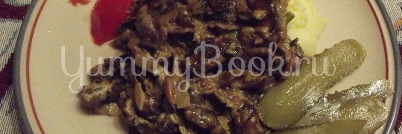 Жаренные шампиньоны в мультиварке