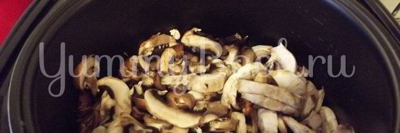 жаренные шампиньоны в мультиварке