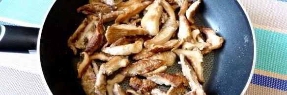 жареные грузди с картошкой