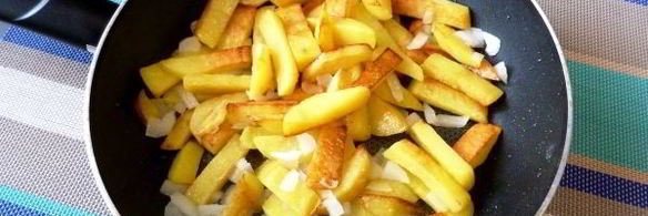 жареные грузди с картошкой