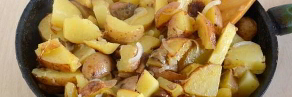 жареные опята с картошкой