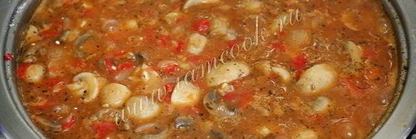 грибной гуляш