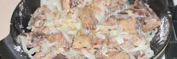 гуляш из говяжьей печени