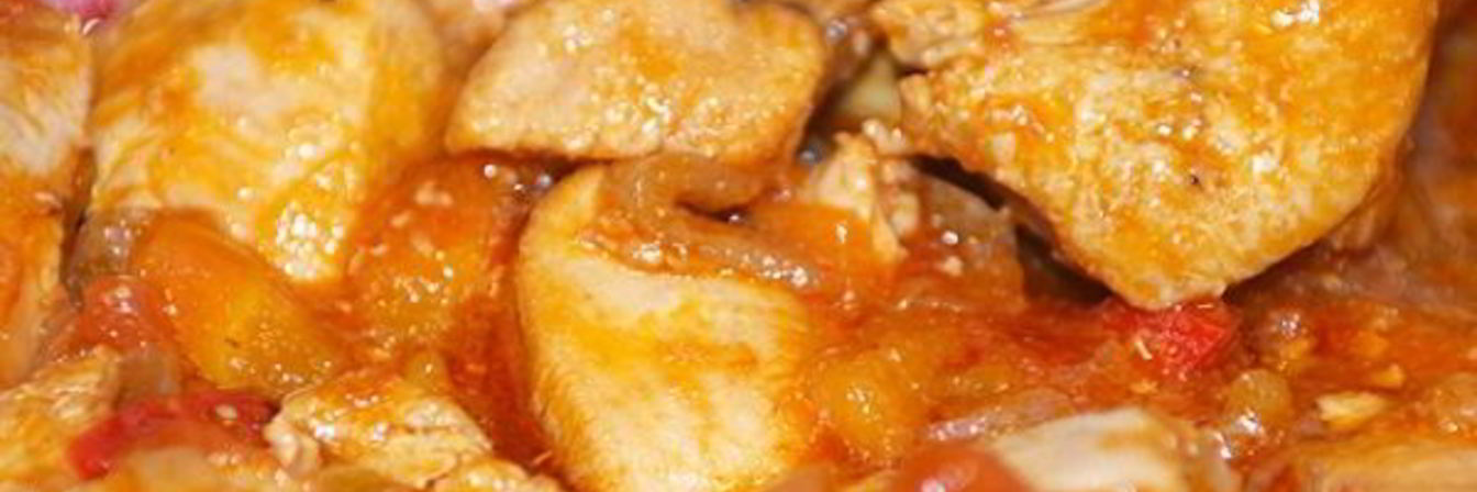 Гуляш из индейки