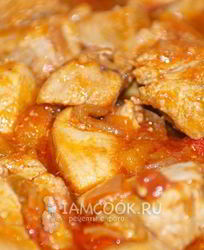 Гуляш из индейки