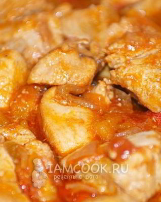 Гуляш из индейки