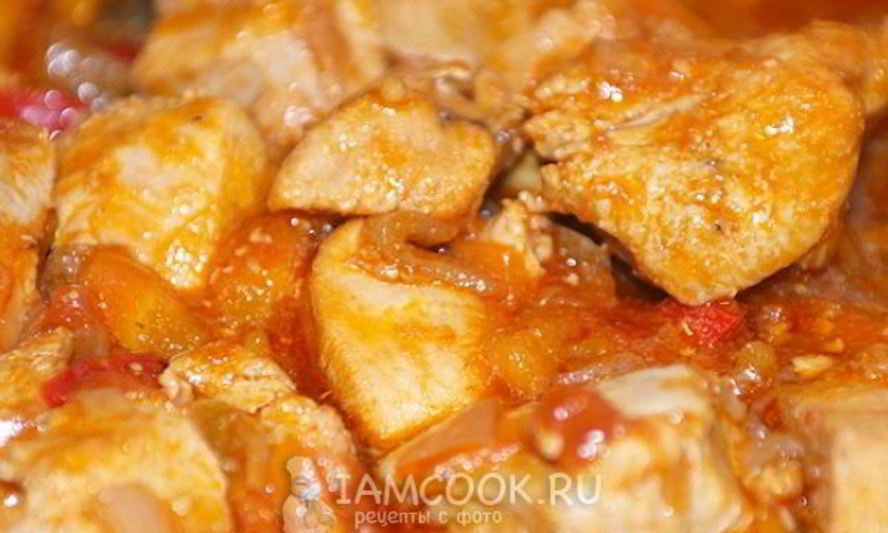 Рецепт гуляша из индейки