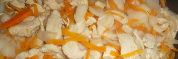 гуляш из куриного филе