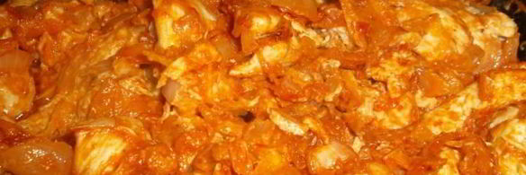 гуляш из куриного филе