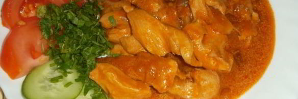 гуляш из куриного филе