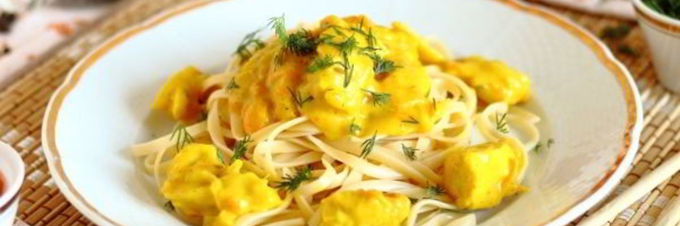 Гуляш из курицы в мультиварке