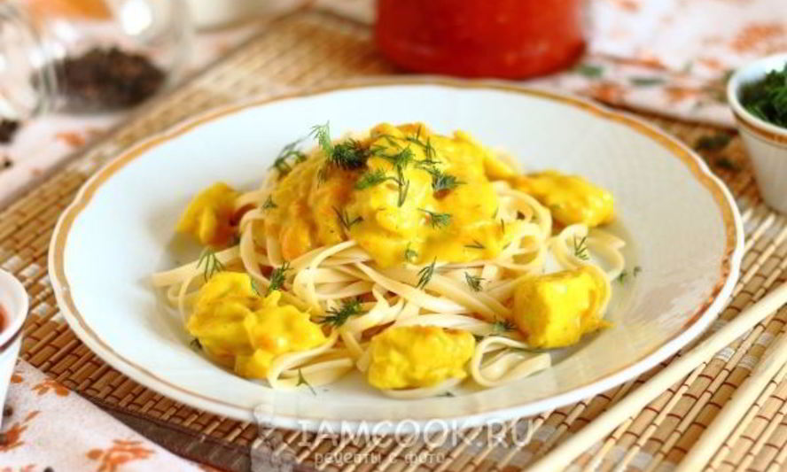 Рецепт гуляша из курицы в мультиварке