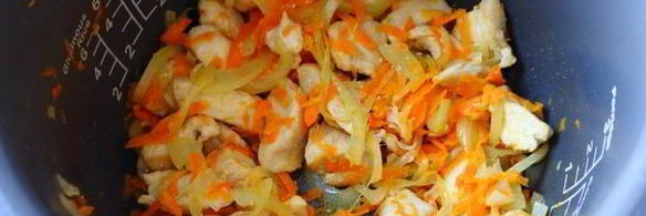 гуляш из курицы в мультиварке