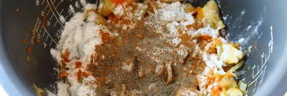 гуляш из курицы в мультиварке