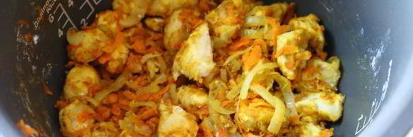 гуляш из курицы в мультиварке