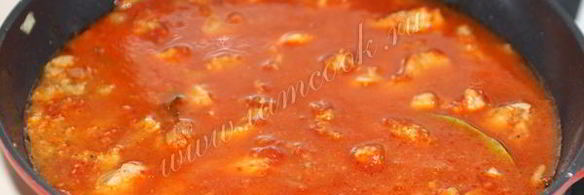 гуляш из свинины с подливкой