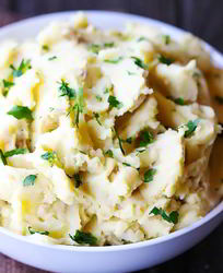 Картофельное пюре на воде