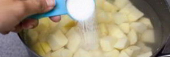 картофельное пюре на воде