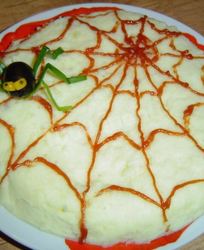 Картофельное пюре Паучки