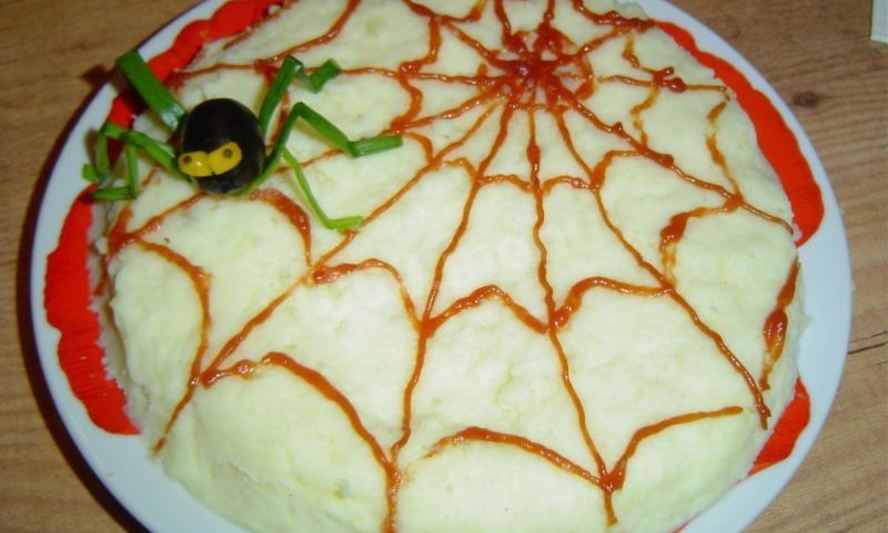 Рецепт картофельного пюре паучки