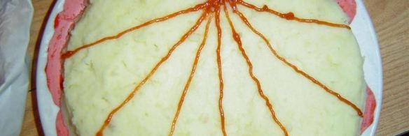 картофельное пюре паучки