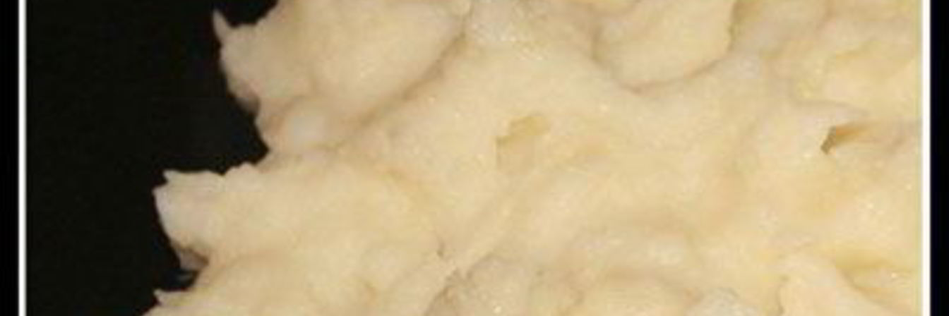 Картофельное пюре с чесноком