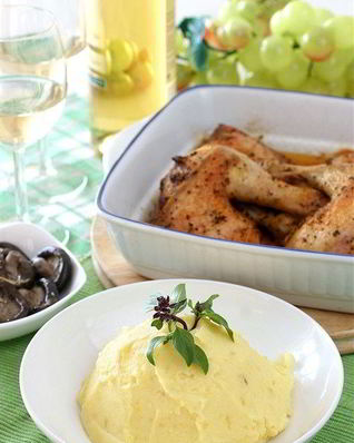 Картофельное пюре с хреном