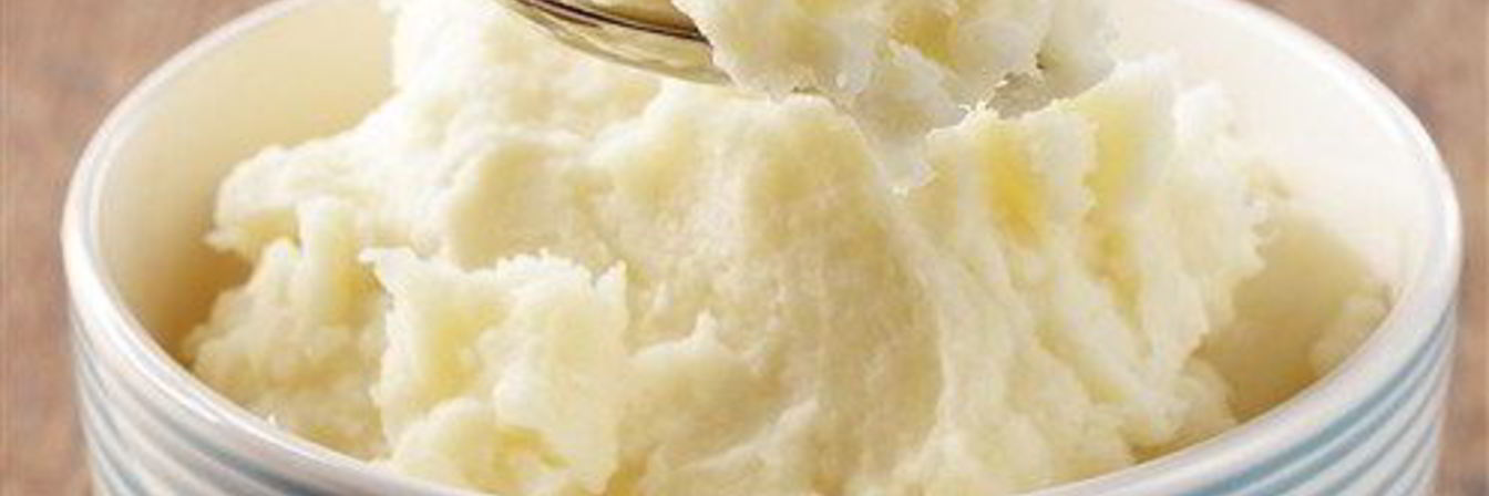 Картофельное пюре с трюфельным маслом и маскарпоне