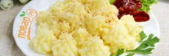 картофельное пюре