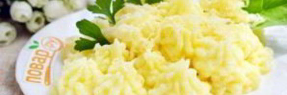 картофельное пюре