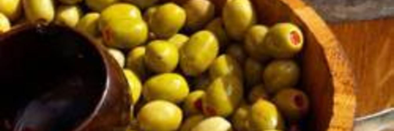 Картофельные клецки с начинкой из индейки и маслин