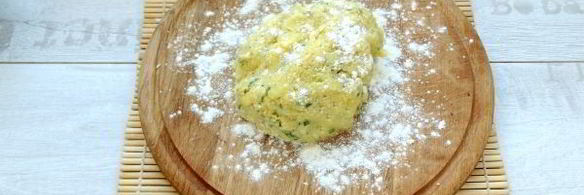 картофельные ньокки с базиликом