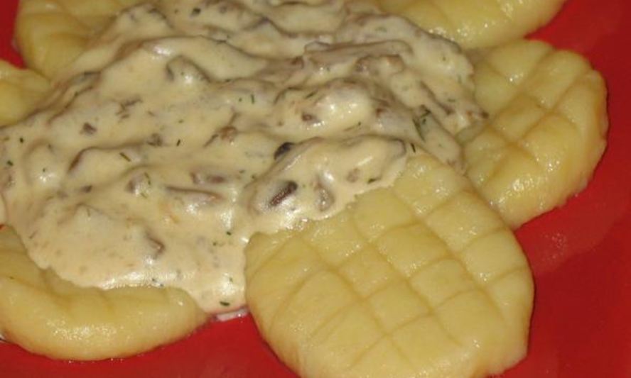 Рецепт картофельных ньокков с грибным соусом