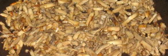 картофельные ньокки с грибным соусом