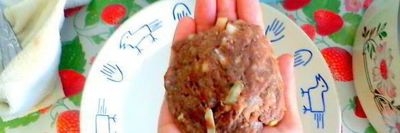 ароматные котлеты из мяса кабана