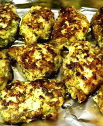 Диетические рубленые котлеты из куриной грудки