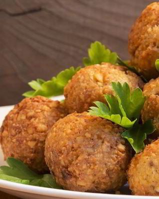 Фалафель с овсяными хлопьями