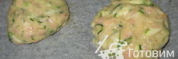 кабачковые котлеты с фаршем в духовке