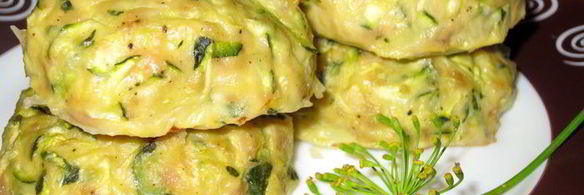 кабачковые котлеты с фаршем в духовке