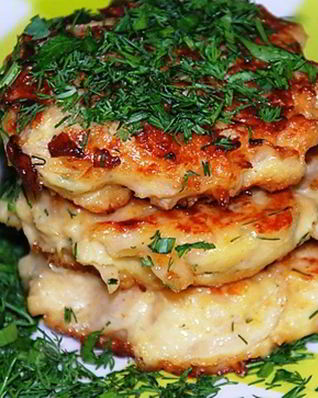 Капустные котлеты с сыром