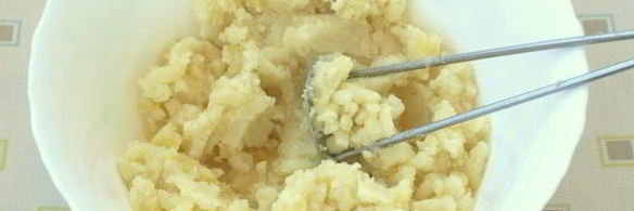 картофельные котлеты с грибами